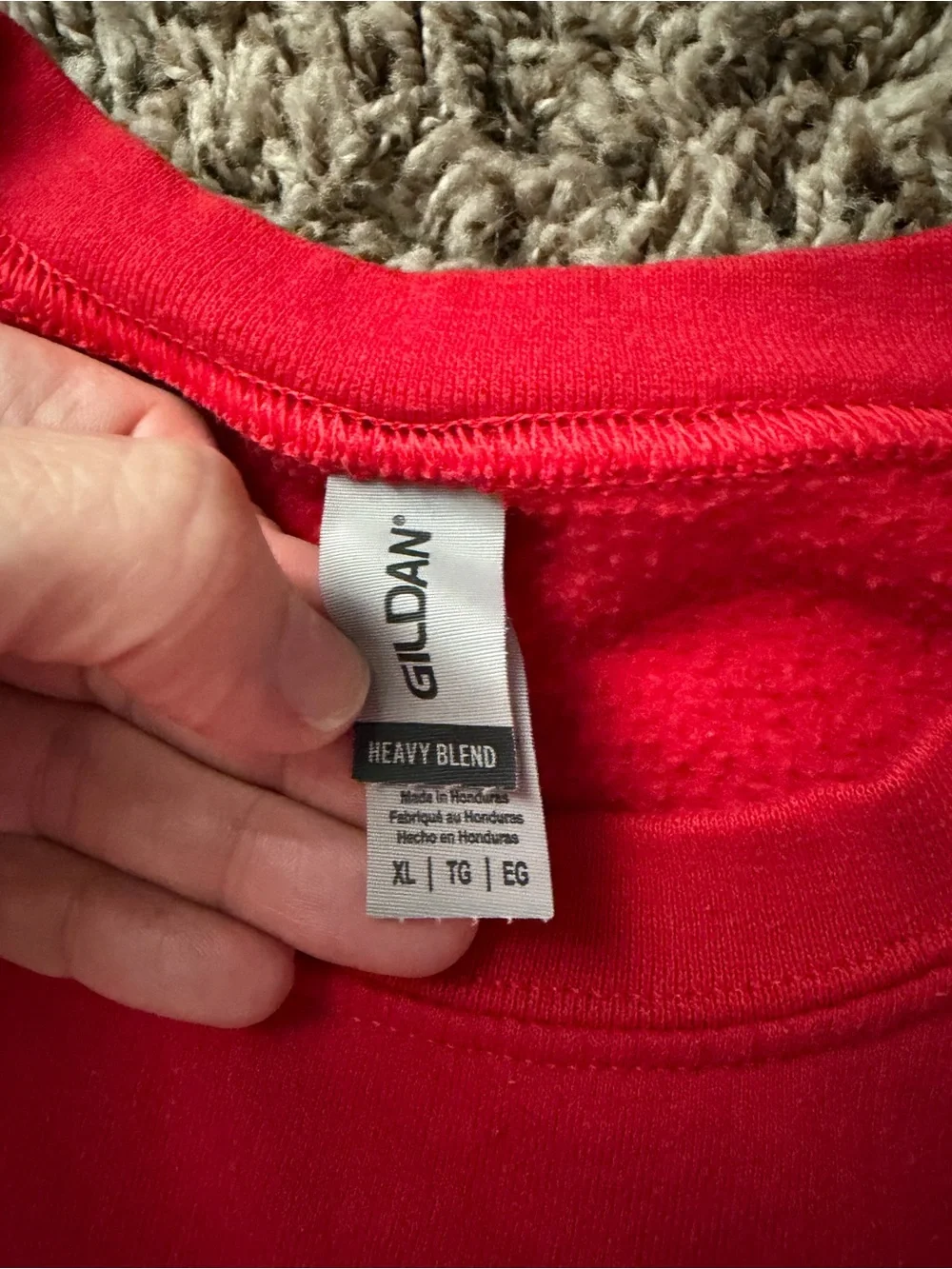 Go Taylor's Boyfriend Kelce 87 Crewneck Sweatshirt Red XL Chiefs Kingdom